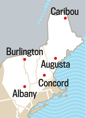 The Old Farmer's Almanac has released their winter forecast for 2024-2025, breaking down the weather for multiple regions, including the Atlantic Corridor, seen here, which covers the majority of New Jersey, minus parts of Sussex, Morris and Warren counties