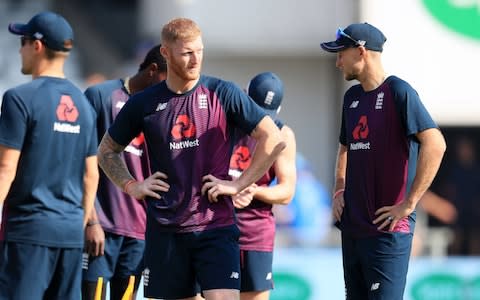 Ben Stokes and Joe Root at Headingley  - Credit: PA