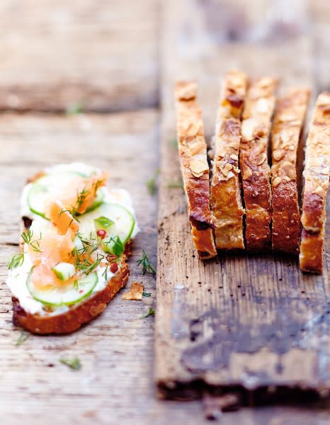 Noël scandinave: des tartines de saumon