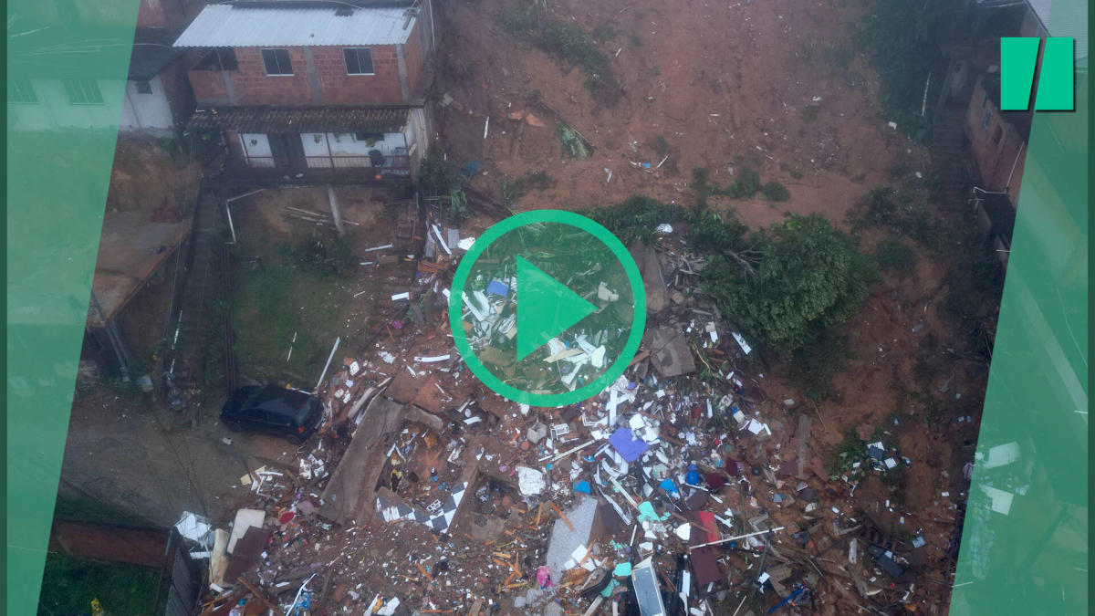 No Brasil, perto do Rio, tempestade provoca deslizamentos de terra e deixa cerca de dez mortos