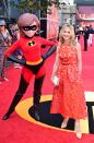 <p>"It was a massive shock at how incredible [laughs] the movie was," Hunter (in 2018) says of voicing Elastigirl in <em>The Incredibles</em> movies. "I was simply not prepared."</p>