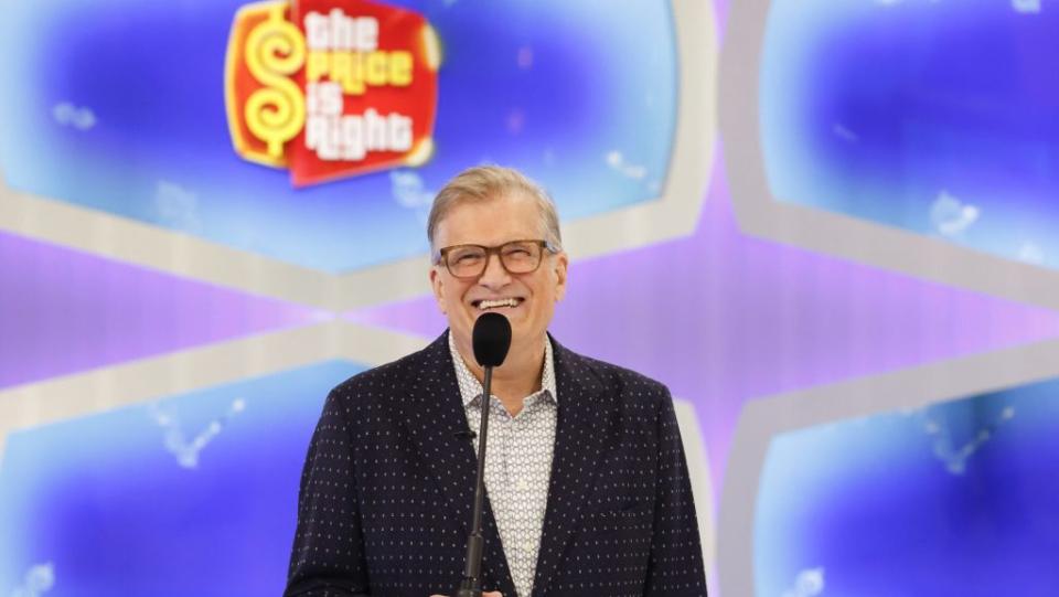 "Episode 312L" -- Coverage of the CBS Original Daytime Series THE PRICE IS RIGHT, scheduled to air on the CBS Television Network.  Pictured: Drew Carey. Photo: Sonja Flemming/CBS ©2023 CBS Broadcasting, Inc. All Rights Reserved.