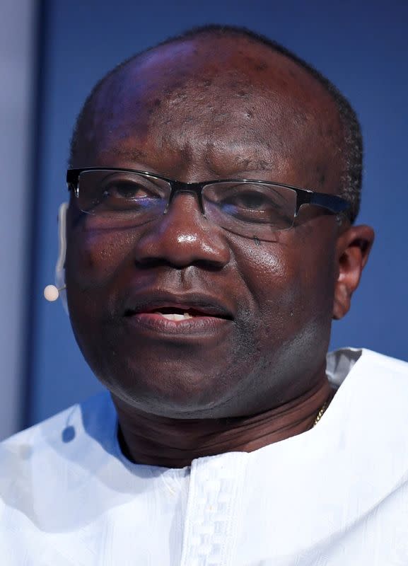 FILE PHOTO: Ghana Finance Minister attends Institute of International Finance meeting in Washington