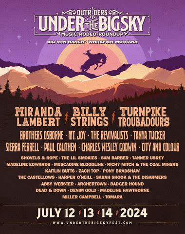 <p>Under The Big Sky Festival</p> Under The Big Sky Festival