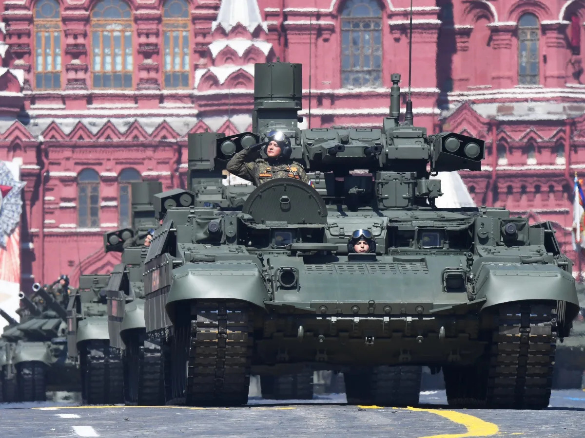 Russia deploys its 'Terminator' armored fighting vehicles designed for urban com..