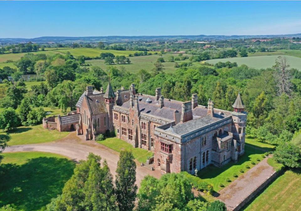 Gothic Devon mansion