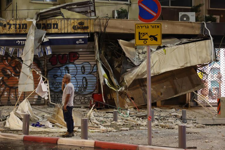 Los ataques en Tel Aviv, el sábado pasado