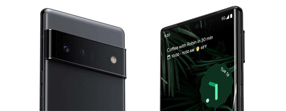 Google Pixel 6 Pro front and back