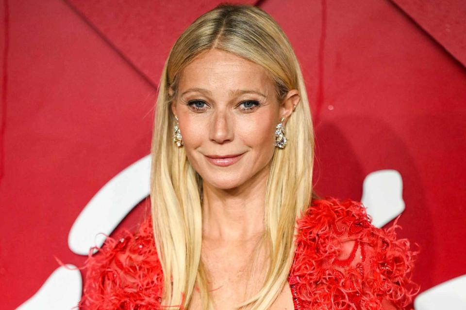 <p>DANIEL LEAL/AFP via Getty</p> Gwyneth Paltrow at t The 2023 Fashion Awards at the Royal Albert Hall, in London, on December 4, 2023