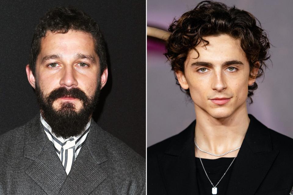 Shia LaBeouf - Timothée Chalamet