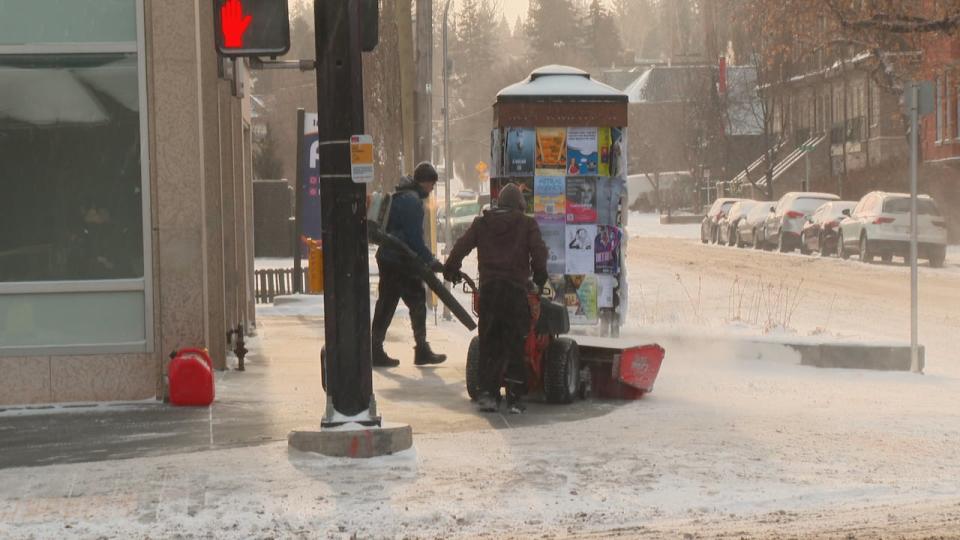 With the temperature expected to dip down to the minus-20s or even minus-30s by the end of the week, the city is reminding people of the need to change their driving habits for the winter conditions.