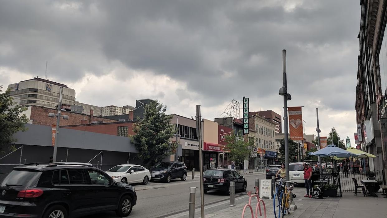 Dark clouds are expected across Waterloo region, Guelph and Wellington County Wednesday afternoon after Environment Canada issued a severe thunderstorm watch. (Jackie Sharkey/CBC - image credit)