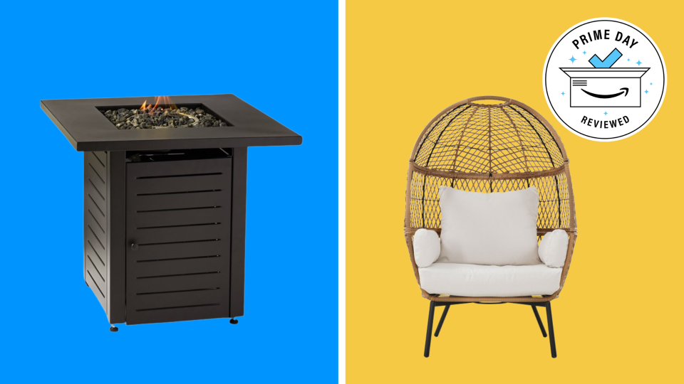 Upgrade your patio this summer with deals on fire pits, umbrellas and more.