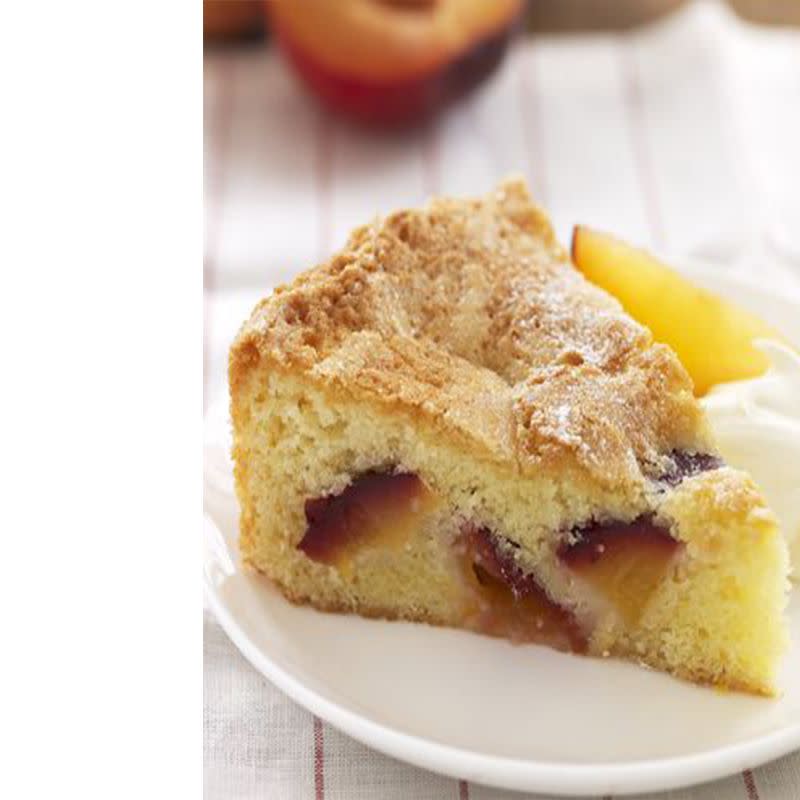 Peach-and-Plum Almond Cake