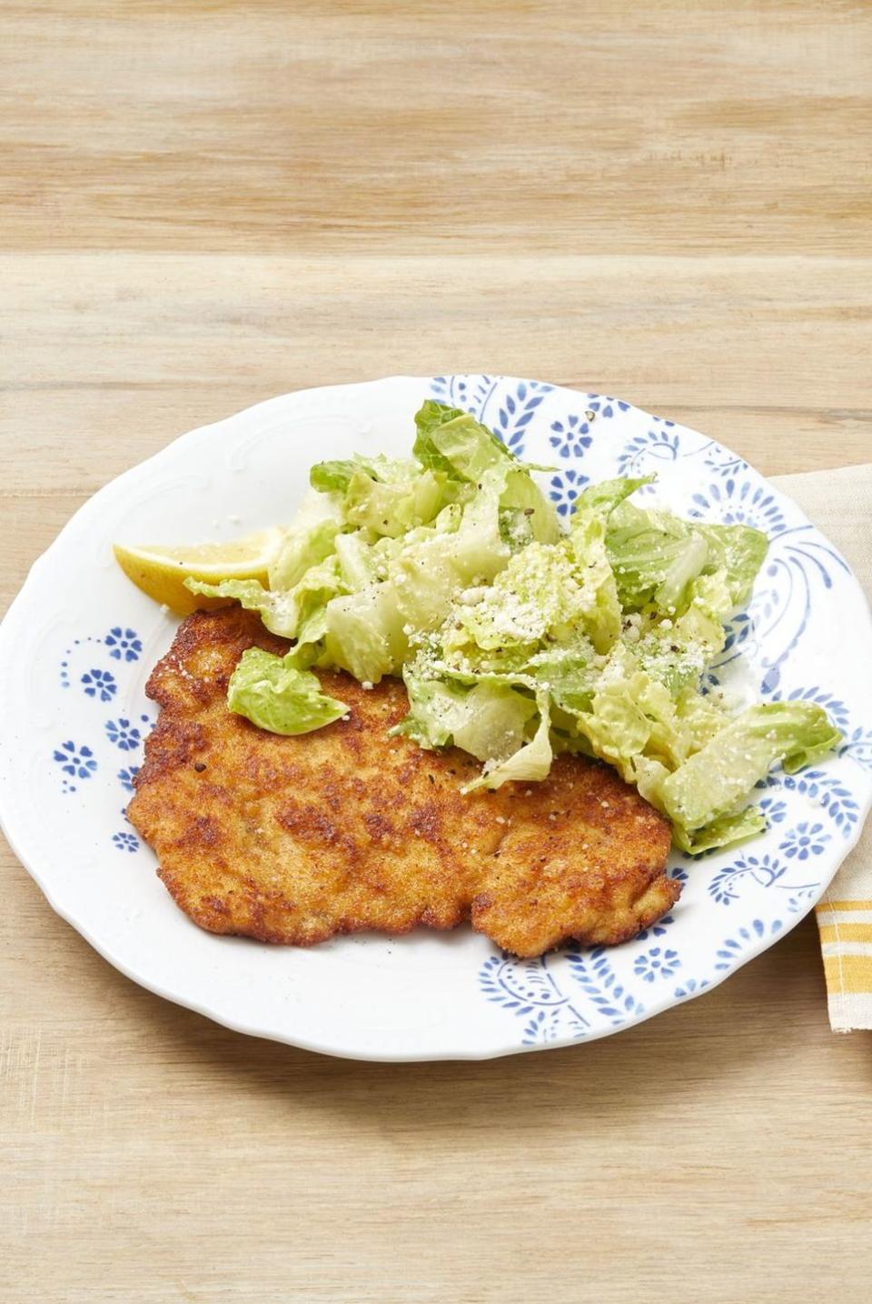 Chicken Caesar Milanese