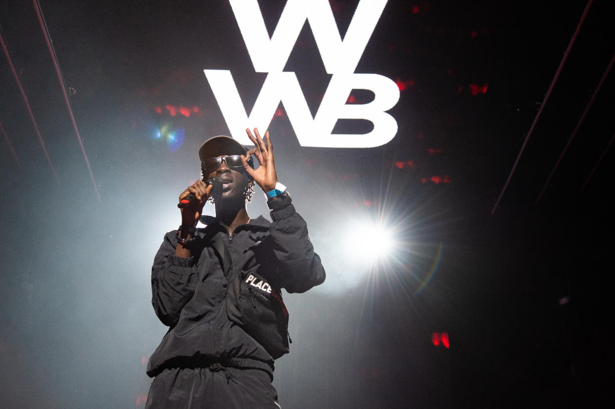 LONDON, ENGLAND - NOVEMBER 28:  Unknown T performs during Spotify Presents: Who We Be Live at Alexandra Palace on November 28, 2018 in London, England.  (Photo by Joseph Okpako/WireImage)