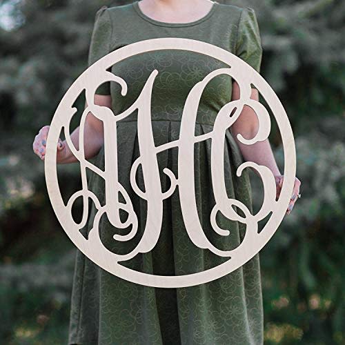 Wooden Monogram Letters (Amazon / Amazon)