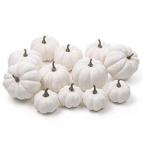 32) Artificial Assorted Pumpkins