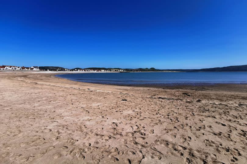 Llandudno's West shore beach is ideal for dog walkers