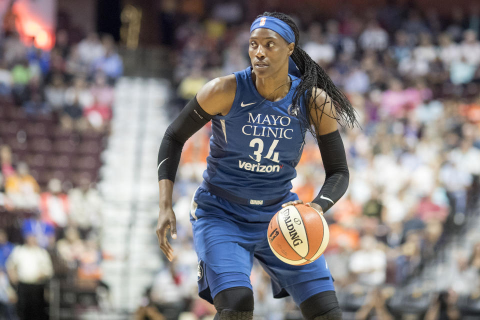 Sylvia Fowles broke Lisa Leslie's double-double record on Sunday night while leading the Lynx past the Mercury.