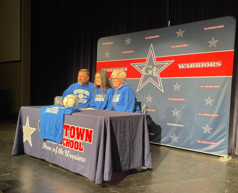 Grovetown soccer's Kaitlyn Mulvhill signs a national letter of intent with South Georgia State.