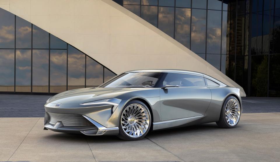The Buick Wildcat EV concept laid the groundwork for the Encore GX's design updates.