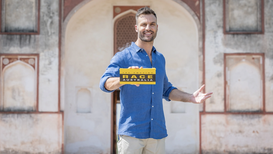 The Amazing Race Australia host, Beau Ryan.