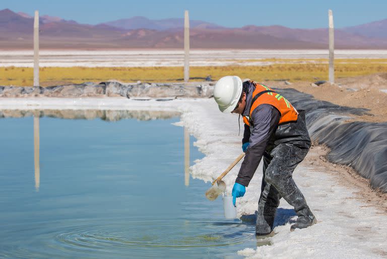 Extracción de litio en Jujuy