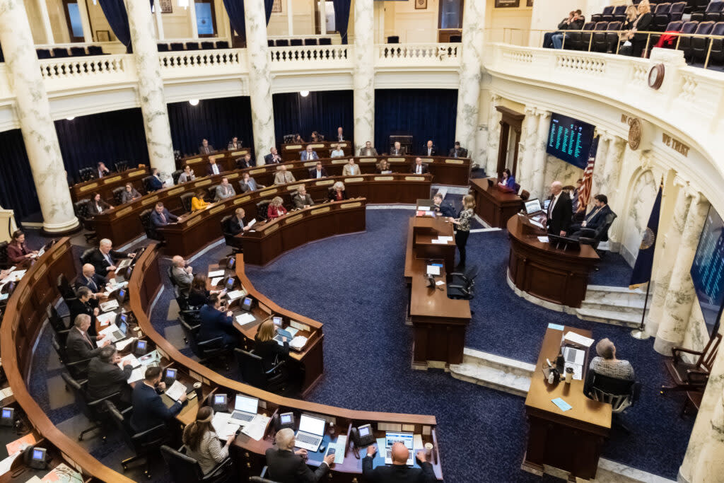 Idaho House of Representatives in session