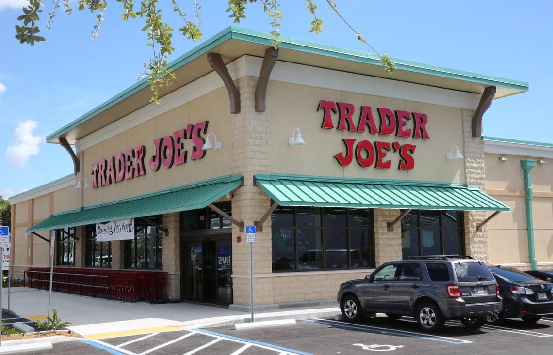 Trader Joe’s in Pinecrest during its opening in October 2013.