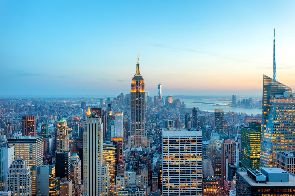 The Empire State Building, Times Square and the Statue of Liberty await (Getty Images/iStockphoto)