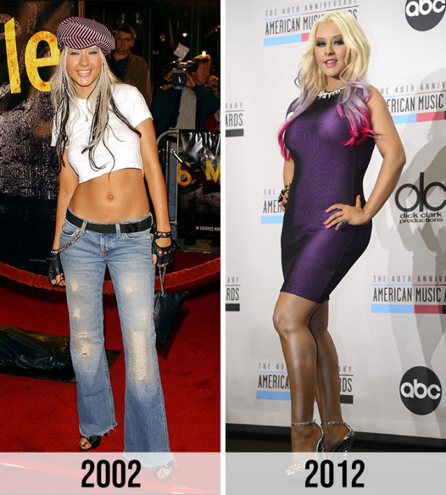 Christina Aguilera Flaunts Major Weight Loss In Bra