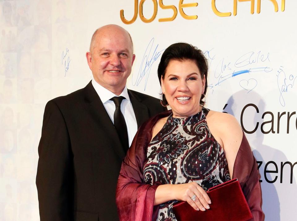 GPG-Gründer Charles Smethurst und seine Frau, Manou Lenz, an einer Gala in Berlin 2015.