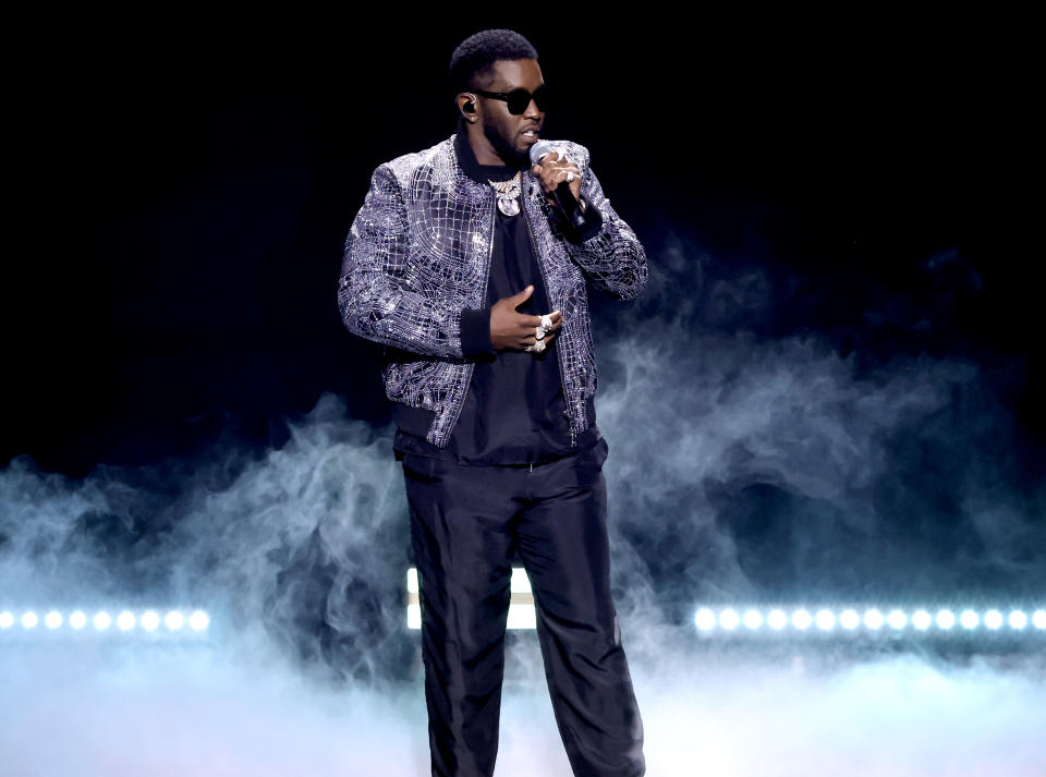 Diddy Performing Onstage