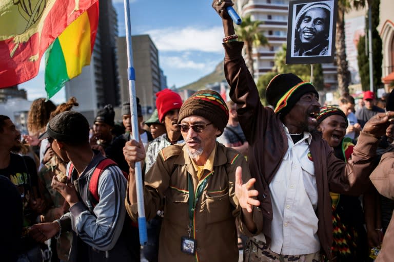 'Legalise weed': Cannabis supporters demonstrated to demand legalisation