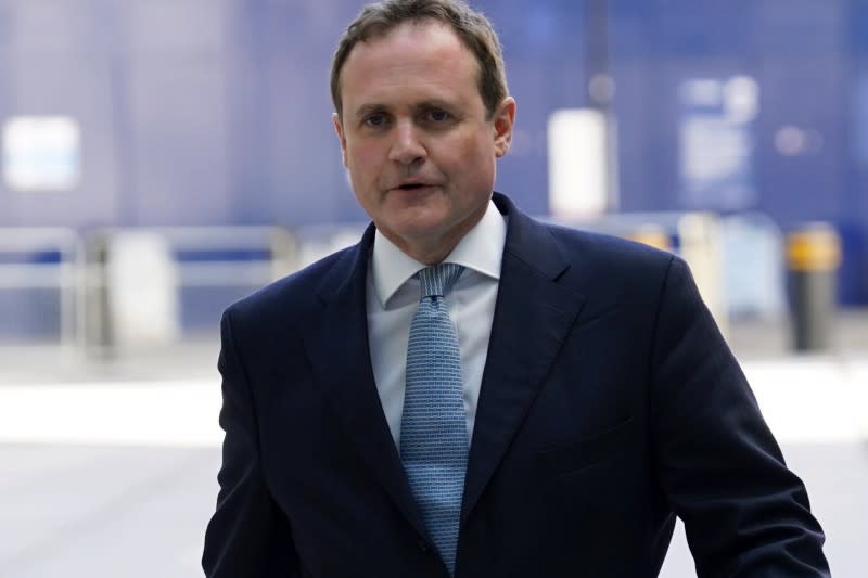 英國下議院外交委員會主席圖根哈特（Tom Tugendhat）（AP）