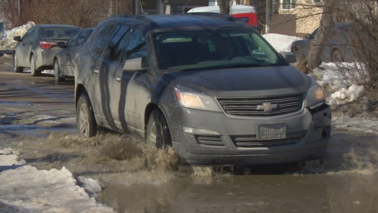 Clogged drains flooding streets and upsetting homeowners, drivers