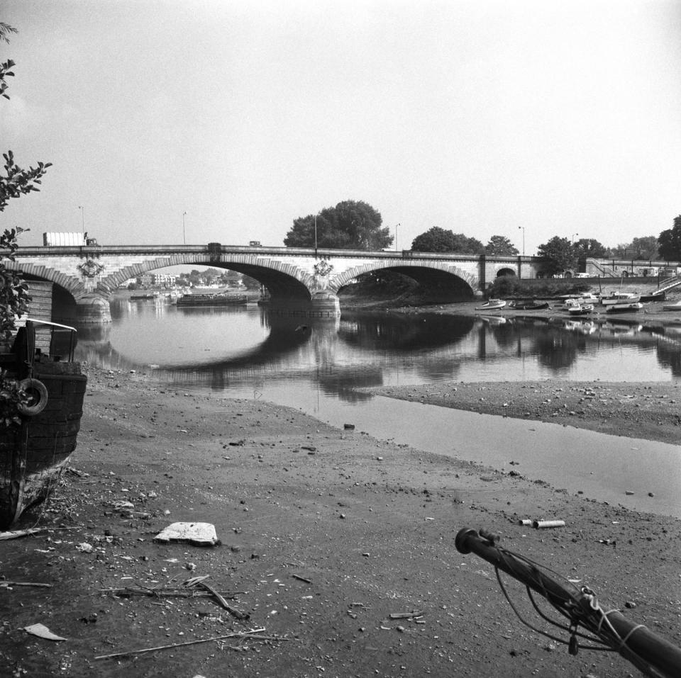 The River Thames pictured on August 17 1976 (PA) (PA Wire)