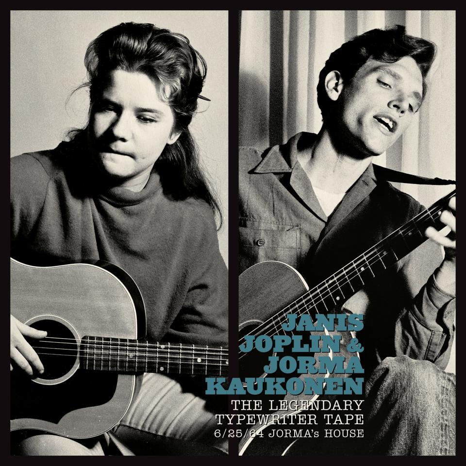 Janis Joplin and Jorka Kaukonen's legendary recording "The Legendary Typewriter Tape: 6/25/64 Jorma’s House" will be released by Omnivore Recordings for Nov. 25's observation of Record Store Day, followed by a CD and digital release on Dec. 2.