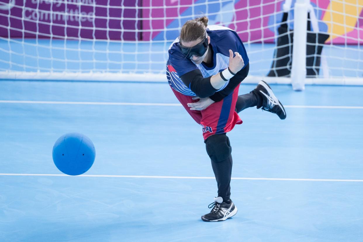 Lisa Banta Czechowski, a Boonton native, helped the United States women's goalball team earn a silver medal at the 2019 Parapan American Games in Lima, Peru.