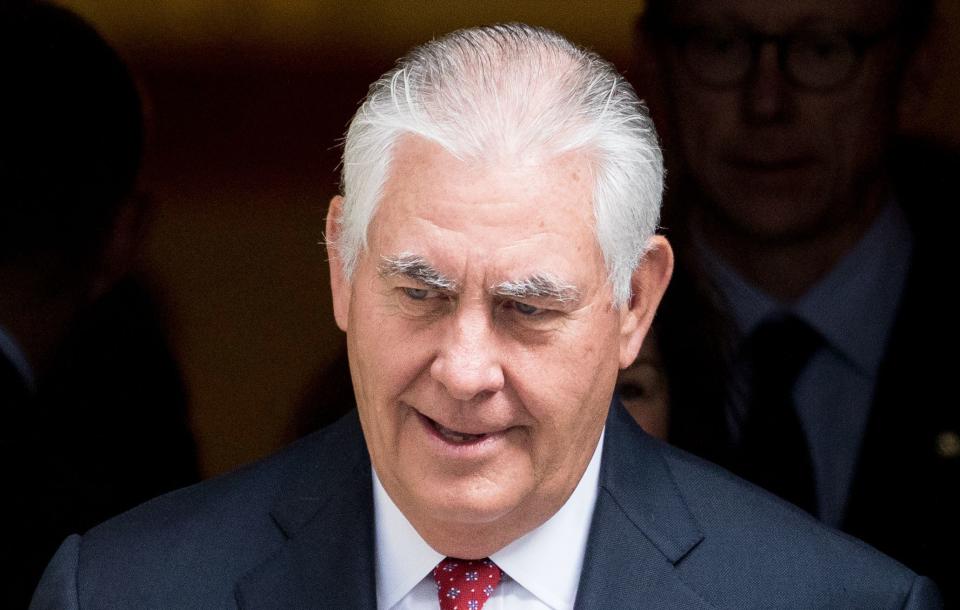 Rex Tillerson refused to deny the claim earlier this week (Rex)