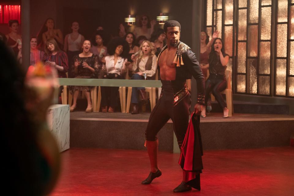 WELCOME TO CHIPPENDALES,  Quentin Plair as Otis, Four Geniuses', (Season 1, ep. 102, aired Nov. 22, 2022). photo: Erin Simkin / ©Hulu / Courtesy Everett Collection