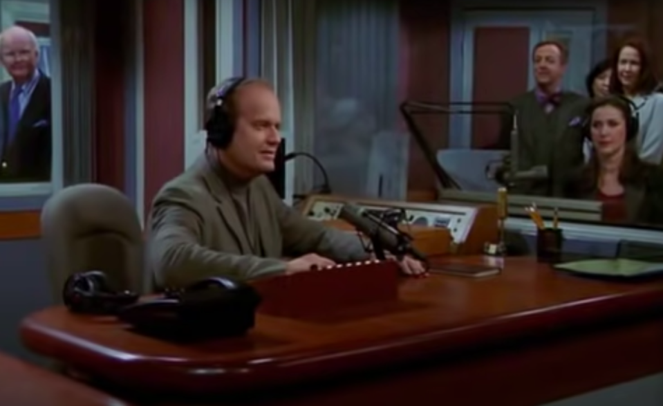Screenshot from "Frasier"