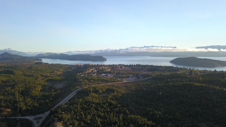 El predio militar en Bariloche