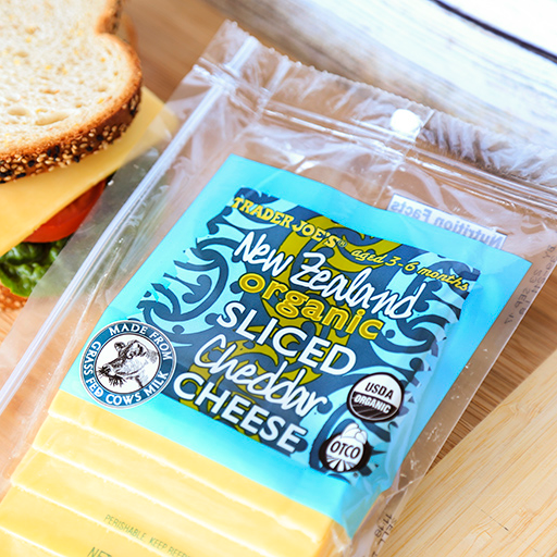 New Zealand Organic Sliced Cheddar Cheese