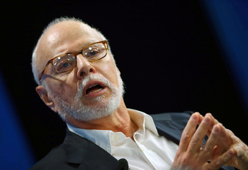 Paul Singer, founder and president of Elliott Management Corporation, speaks at WSJD Live conference in Laguna Beach, California, U.S., October 25, 2016.     REUTERS/Mike Blake