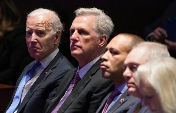 Biden attends National Prayer Breakfast at the Capitol in Washington