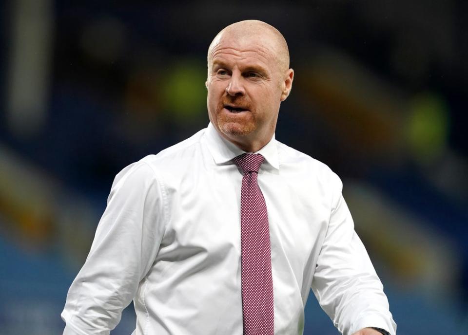 Sean Dyche has committed to spending another four years at Burnley (Martin Rickett/PA) (PA Wire)