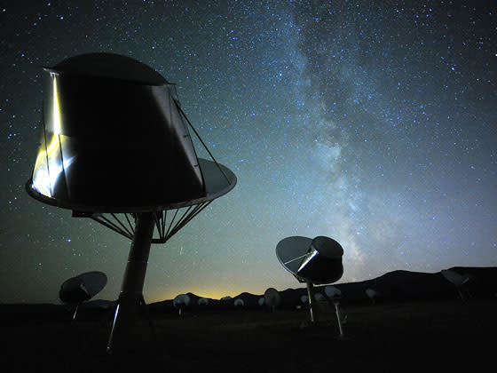 The SETI Institute's Allen Telescope Array in Hat Creek, California, is currently searching 20,000 red dwarf stars for signs of intelligent life.