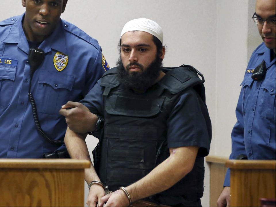 Ahmad Khan Rahimi, the man accused of setting off bombs on 17 September 2016 has been found guilty by a New York court: AP Photo/Mel Evans, File